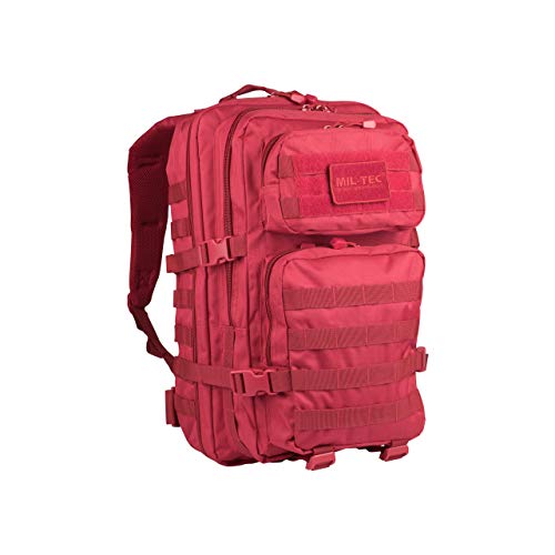 Mil-Tec EE.UU. Mochilla Assault Pack (Small/Rojo)