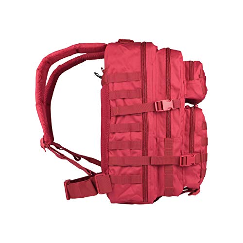 Mil-Tec EE.UU. Mochilla Assault Pack (Small/Rojo)