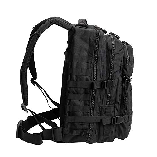 Mil-Tec - Mochila tipo militar (20 L), color negro