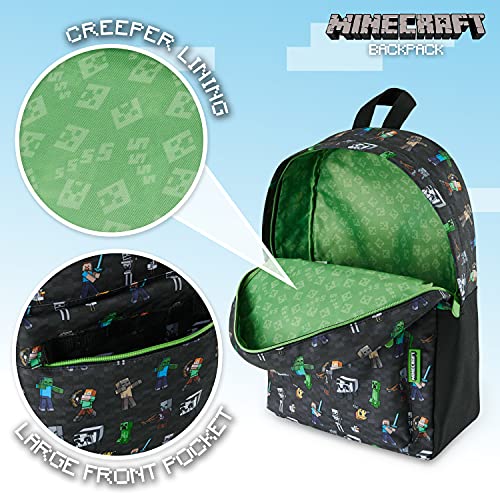 Minecraft Mochilas Escolares Juveniles, Material Escolar Bonito, Mochila Escolar Niños