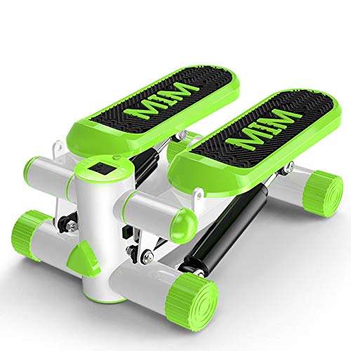 Mini Stepper,Step Cardio Fitness Maquina de Subir Escaleras Casa,Stepper Up-Down Ideal para Principiantes, Equipos Fortalecimiento Brazo Y Pierna,con LCD Pantalla Multifuncional