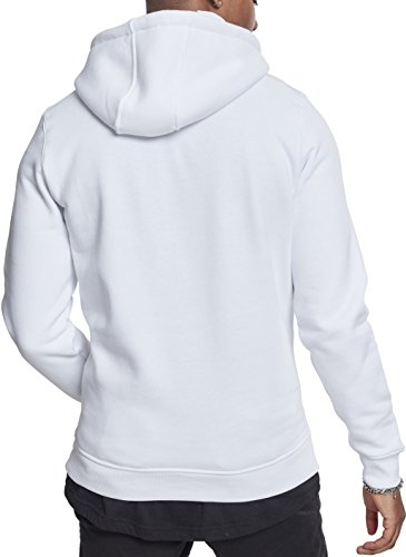 Mister Tee Pray Hoody Sudadera con Capucha, Blanco (White), XS para Hombre