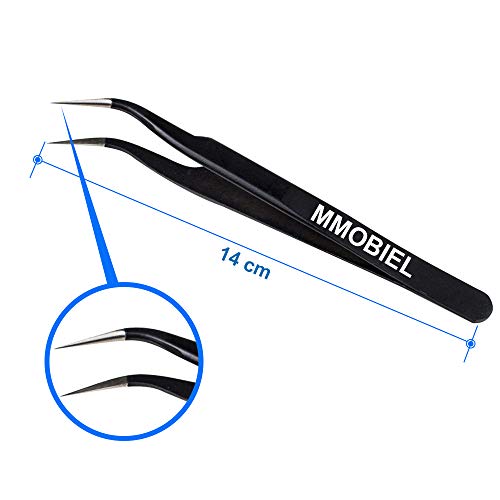 MMOBIEL 5 mm Cinta adhesiva fuerte doble cara. Rollo Longitud: 50m (Negro) para reparar teléfonos inteligentes y tablets