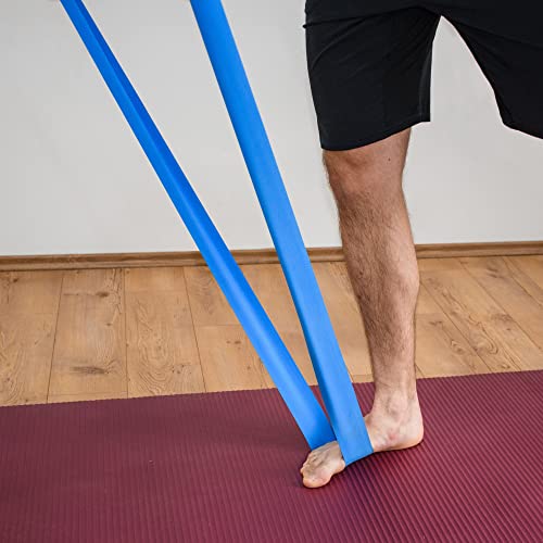 Mobiclinic, Pack de 3 Bandas elásticas para Fitness, Banda elástica de Resistencia, Gomas elásticas para musculación, Bandas de Resistencia para Yoga Pilates, Crossfit, Estiramientos