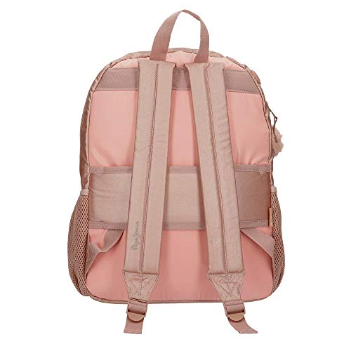 Mochila Pepe Jeans Celia, Rosa, 30 x 40 x 13 cm