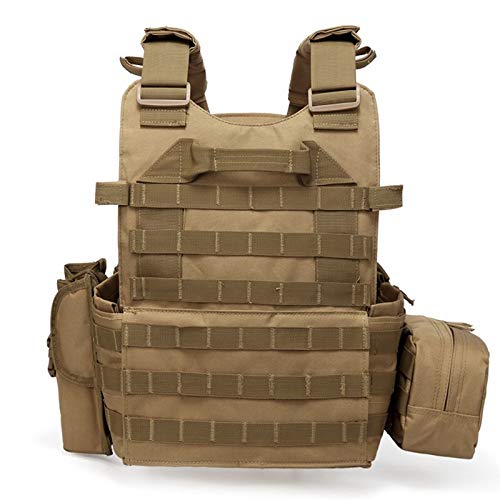 MOLLE Multifuncional Táctico Al Aire Libre Se Expande Conveniente Entrenamiento Militar Combate Ejercicios De Combinación Chaleco,B