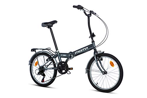 Moma Bikes Bicicleta Plegable Urbana STREET, SHIMANO 6V