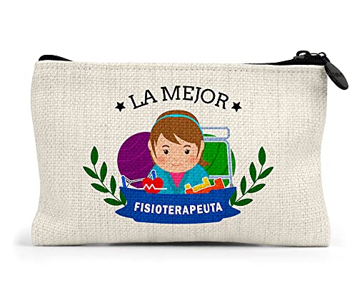 Monedero la Mejor fisioterapeuta del Mundo Regalo Original Fisioterapia Personalizado