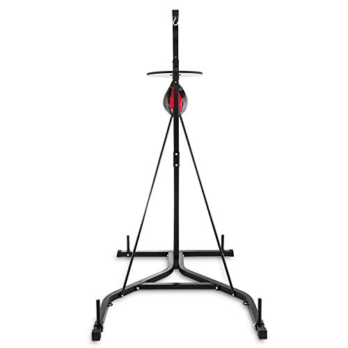 Moracle Soporte de Saco de Boxeo de Altura Ajustable Soporte Saco Boxeo Plegable Soporte para Home Fitness