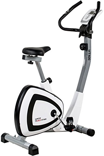 Motivos Adultos HT 400 – Bicicleta estática, Color Blanco y Negro, M