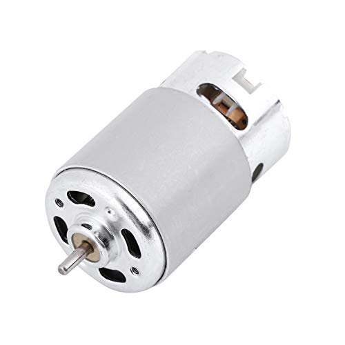 Motor RS-550 - BiuZi DC 12-24V 22000Rpm Mini motor de caja de engranajes Herramienta eléctrica en miniatura de alta velocidad Micro Motor DC Utilizado para varios taladros inalámbricos