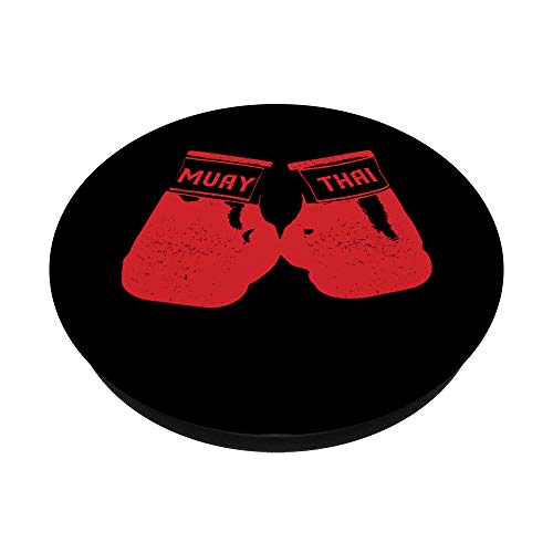 Muay Thai Artes Marciales Thai Boxing Coach Lover Regalos PopSockets PopGrip Intercambiable