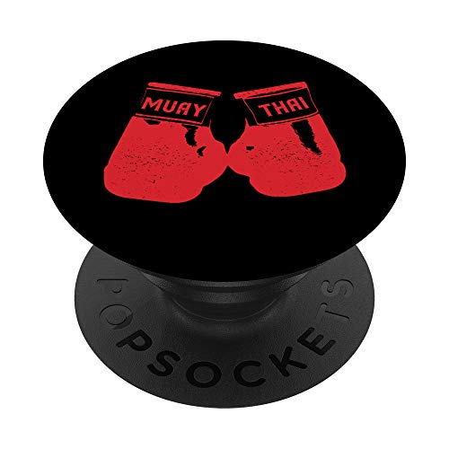 Muay Thai Artes Marciales Thai Boxing Coach Lover Regalos PopSockets PopGrip Intercambiable