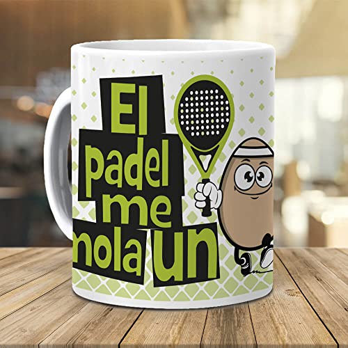 mundohuevo Taza El Padel me Mola un Huevo