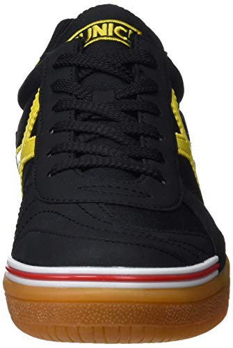 Munich Gresca Kid 02 S, Zapatillas de Deporte Hombre, Negro (Negro/Amarillo 606), 36 EU