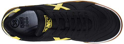 Munich Gresca Kid 02 S, Zapatillas de Deporte Hombre, Negro (Negro/Amarillo 606), 36 EU