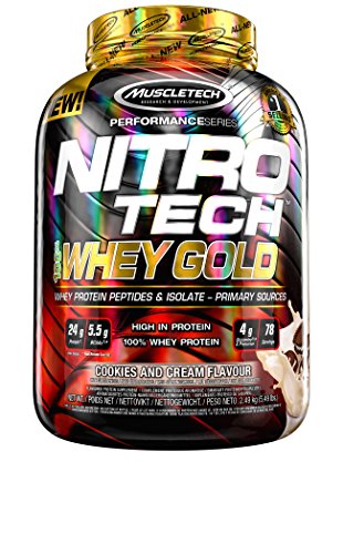 Muscletech Performance Series Nitro Tech 100% Whey Gold (5,5lbs) 2508 g