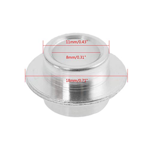 MUXSAM 8 separadores para rodamientos de ruedas de patinaje en línea, 8 mm