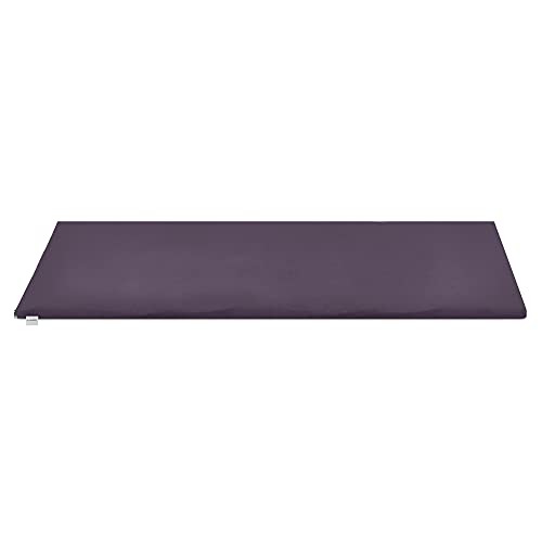 Navaris Colchoneta de meditación Grande - Cojín Plegable para meditar Yoga Relax - Esterilla de algodón Lavable de 200 x 80 CM - Almohada zafutón