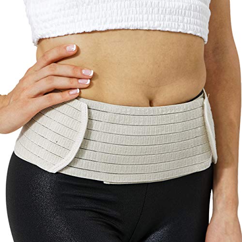 Neotech Care - Accesorio 3 en 1, faja de maternidad, faja posparto y cinturón pélvico - Material transpirable - Beige - M