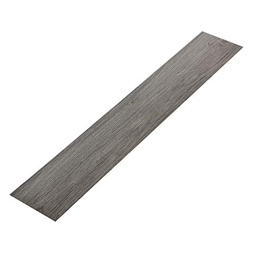 neu.holz Pisos de Vinilo-PVC Decorativo Diseño de Pisos laminados 7 planchas Decorativas = 0,975 m² Suelo Autoadhesivo Roble Gris Alaska (Grey Alaska Oak)