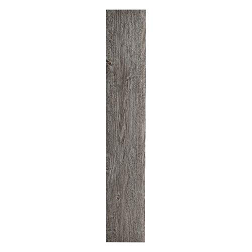 neu.holz Pisos de Vinilo-PVC Decorativo Diseño de Pisos laminados 7 planchas Decorativas = 0,975 m² Suelo Autoadhesivo Roble Gris Alaska (Grey Alaska Oak)