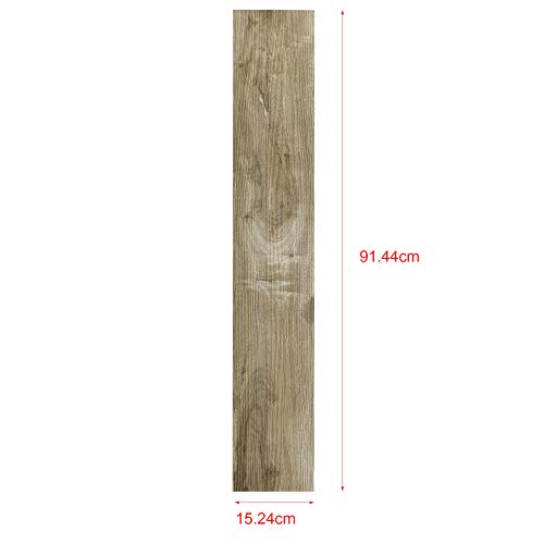 neu.holz Pisos de Vinilo-PVC Decorativo Diseño de Pisos laminados Suelo Autoadhesivo 7 planchas Decorativas = 0,975 m² Roble Natural Siberiano 'Natural Siberian Oak'