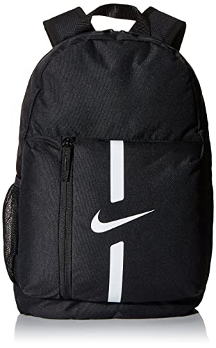 NIKE, Academy Team, Mochila, negro/negro/blanco, Misc