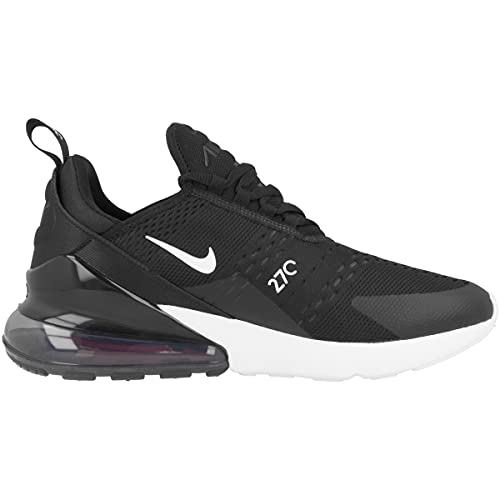 Nike Air MAX 270, Zapatillas de Gimnasia Hombre, Negro (Black/Anthracite/White/Solar Red 002), 43 EU