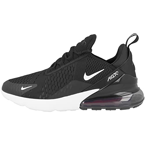 Nike Air MAX 270, Zapatillas de Gimnasia Hombre, Negro (Black/Anthracite/White/Solar Red 002), 43 EU