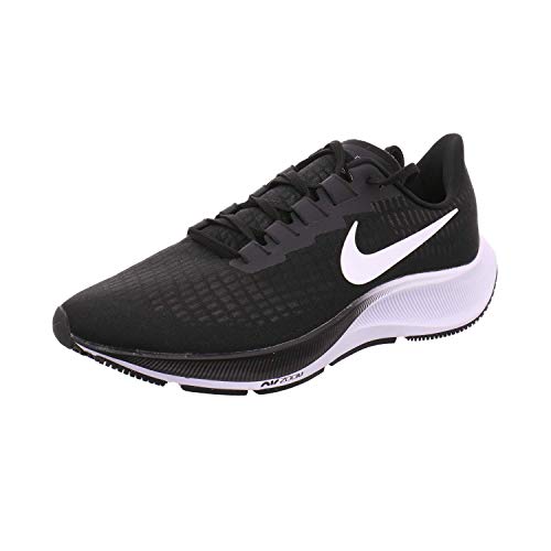 Nike Air Zoom Pegasus 37, Running Shoe Hombre, Black White, 44.5 EU