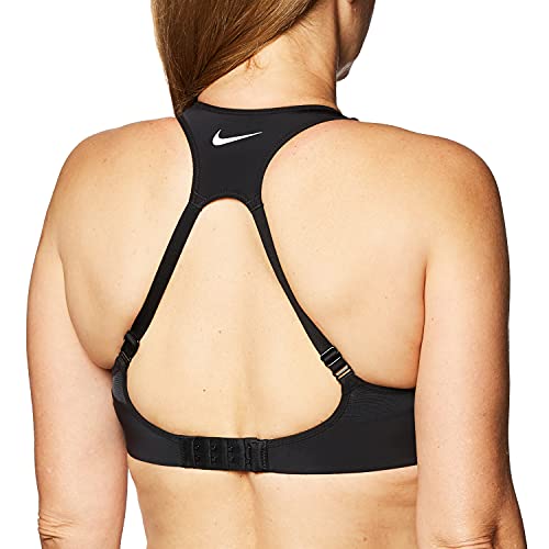 NIKE Alpha Bra Sujetador de Deporte, Mujer, Black/White, MA-C