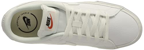 Nike Court Legacy, Zapatos de Tenis Mujer, White White Black, 38 EU