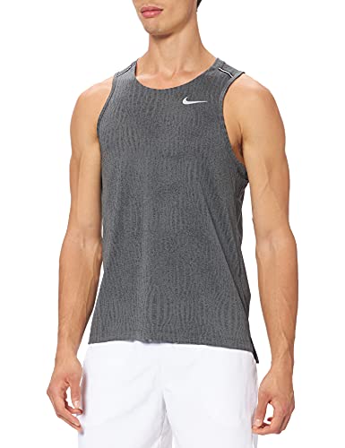 NIKE CW1368-010 Camiseta Deportiva sin Mangas para Hombre, Black/Iron Grey/Reflective Silv, Talla: 2XL