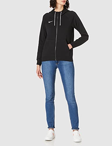 NIKE CW6955 W NK FLC PARK20 FZ Hoodie Sweatshirt Women's Black/White/White XS