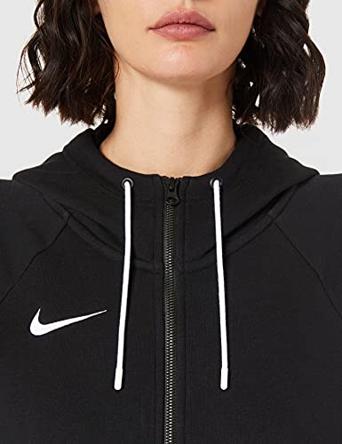 NIKE CW6955 W NK FLC PARK20 FZ Hoodie Sweatshirt Women's Black/White/White XS