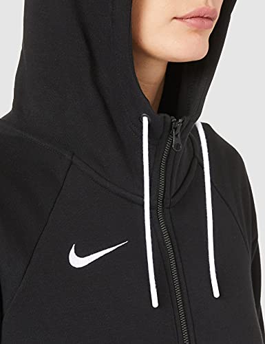 NIKE CW6955 W NK FLC PARK20 FZ Hoodie Sweatshirt Women's Black/White/White XS