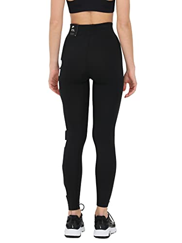 NIKE CZ8534 W NSW ESSNTL GX HR LGGNG JDI Leggings Women's Black/White XL