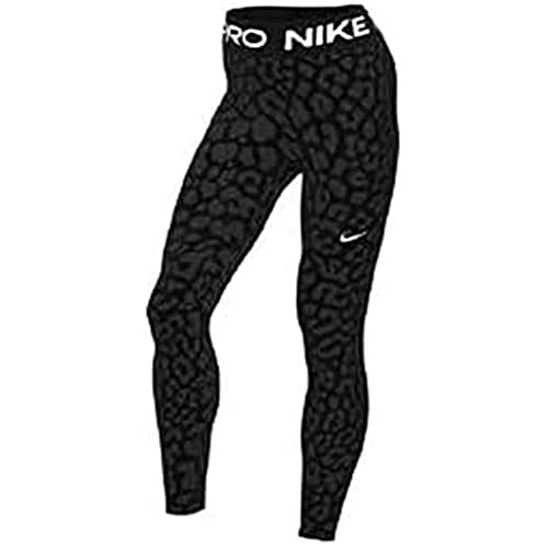 NIKE DD6323 W NP DF HR AOP 7/8 TGT Leggings Women's Particle Grey/Clear M