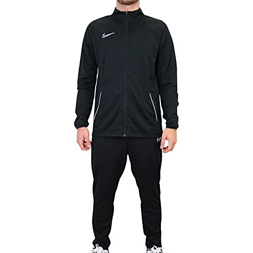 NIKE Dri-FIT Academy Chandal, Hombre, Negro/Blanco/Blanco, M