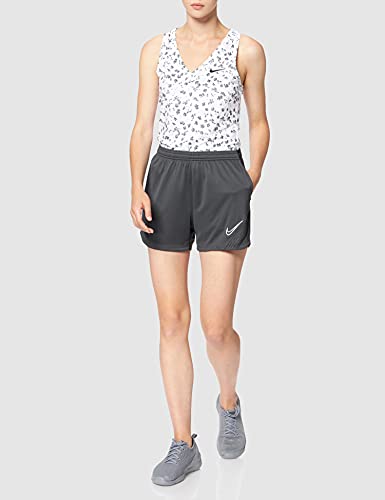 NIKE Dri-FIT Academy Pro Pantalones Cortos De Fútbol, Mujer, Antracita/Negro/Blanco, S