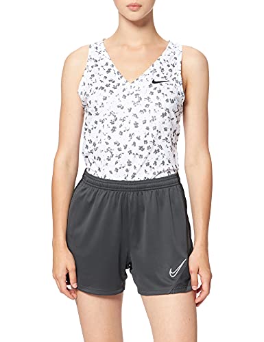 NIKE Dri-FIT Academy Pro Pantalones Cortos De Fútbol, Mujer, Antracita/Negro/Blanco, S