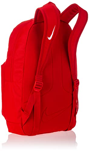 NIKE Equipo académico Mochila, Unisex-Youth, University Rojo/Negro/Blanco, MISC