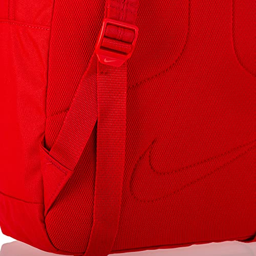 NIKE Equipo académico Mochila, Unisex-Youth, University Rojo/Negro/Blanco, MISC