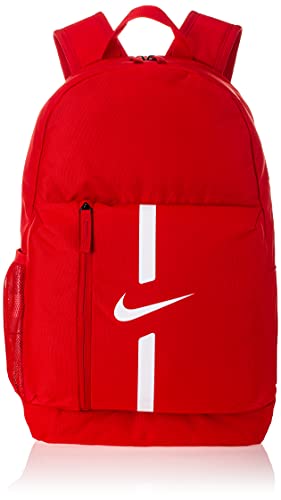 NIKE Equipo académico Mochila, Unisex-Youth, University Rojo/Negro/Blanco, MISC