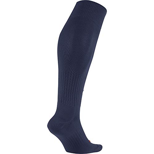 Nike Knee High Classic Football Dri Fit Calcetines, Unisex Adulto, Azul (Midnight Navy/White), S (34-38)