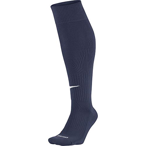 Nike Knee High Classic Football Dri Fit Calcetines, Unisex Adulto, Azul (Midnight Navy/White), S (34-38)