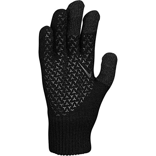 Nike Knitted Tech and Grip Guantes Black/Black/White S/M