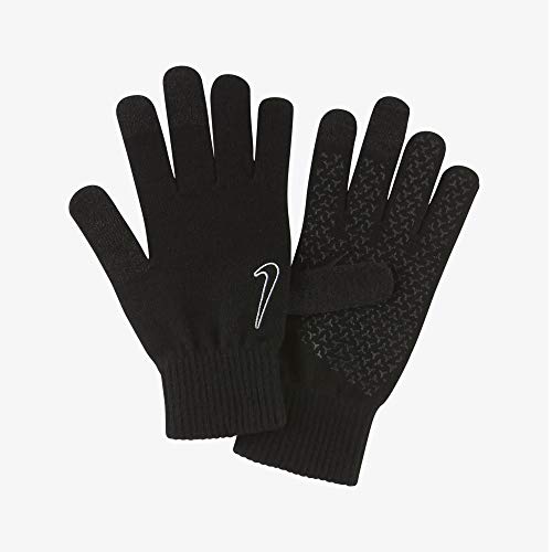 Nike Knitted Tech and Grip Guantes Black/Black/White S/M