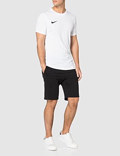 Nike M Nk Dry Park VII JSY SS Camiseta de Manga Corta, Hombre, Blanco (White/Black)